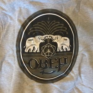 Gray OBEY hoodie